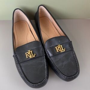 Lauren Ralph Lauren Barnsbury Driving Loafer Black women’s 7